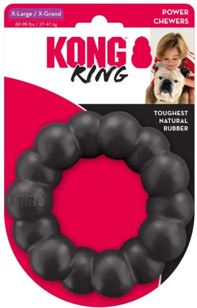 KONG Extreme Ring Rubber Dog Chew Toy Extra Large Photo 1