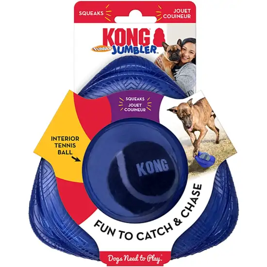 KONG Jumbler Flinger Dog Toy Photo 1