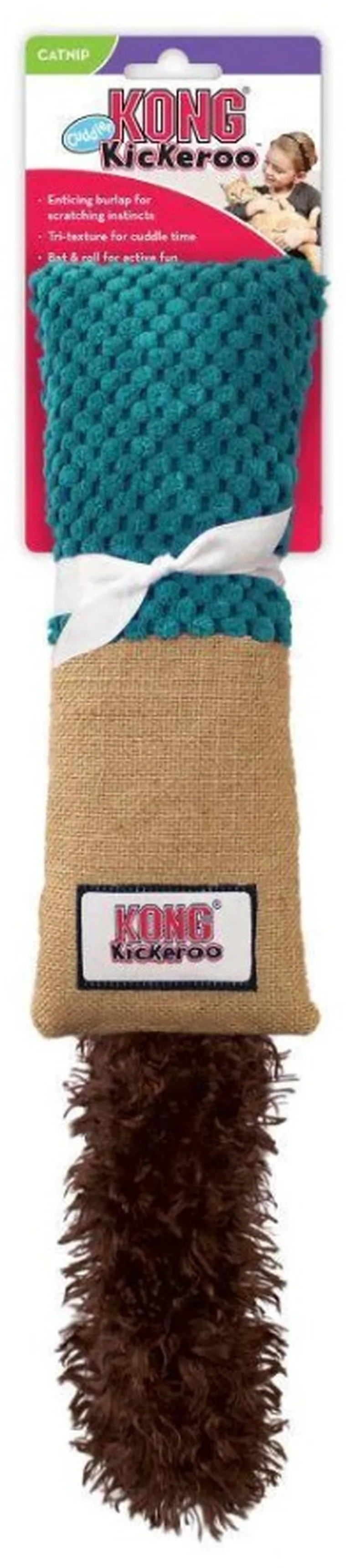 KONG Kickeroo Cuddler Catnip Cat Toy Photo 1