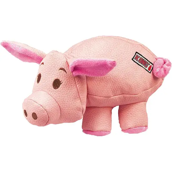 KONG Phatz Pig Squeaker Dog Toy Medium Photo 2