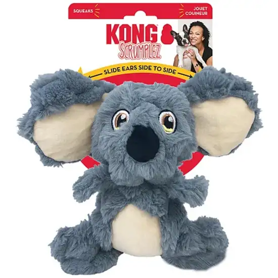 KONG Scrumplez Koala Dog Toy Medium Photo 1