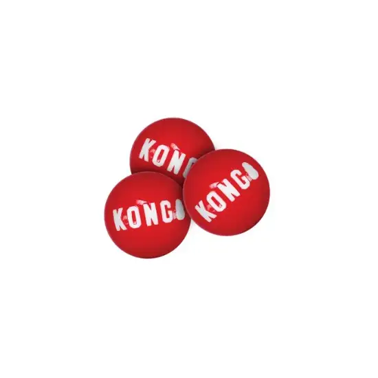 KONG Signature Ball Dog Toy Small Photo 3