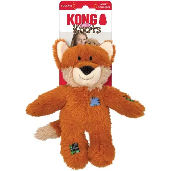 KONG Wild Knots Fox Dog Toy Photo 1