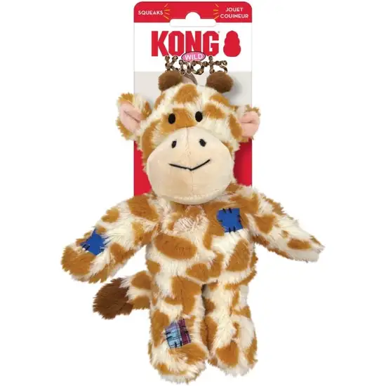 KONG Wild Knots Giraffe Dog Toy Photo 1