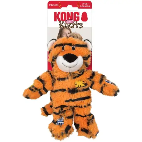 KONG Wild Knots Tiger Dog Toy Photo 1