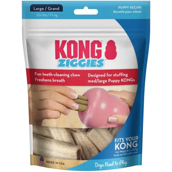 KONG Ziggies Puppy Recipe Small / Petit 6-20 lbs Photo 1