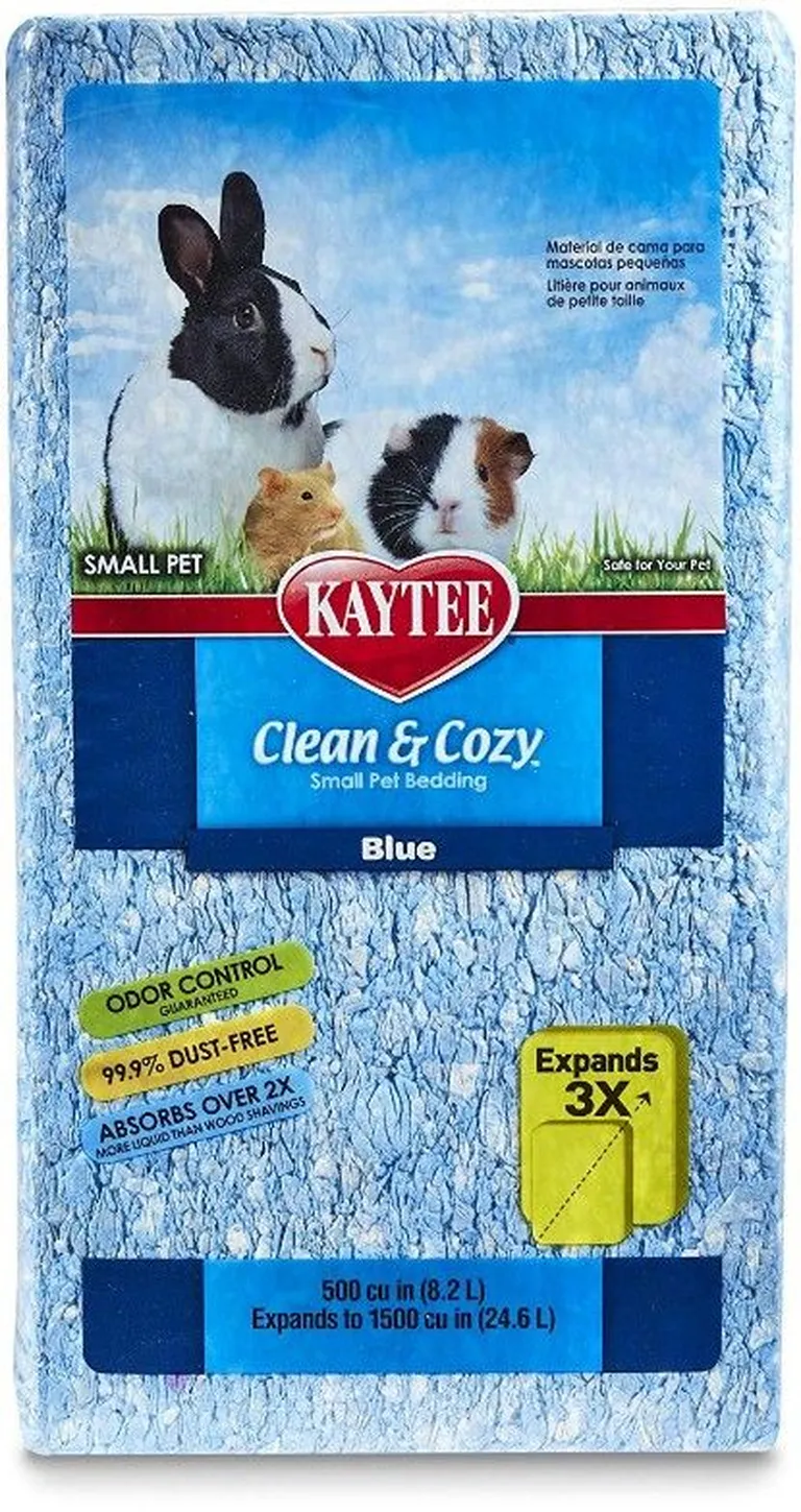 Kaytee Clean & Cozy Small Pet Bedding - Blue Photo 1