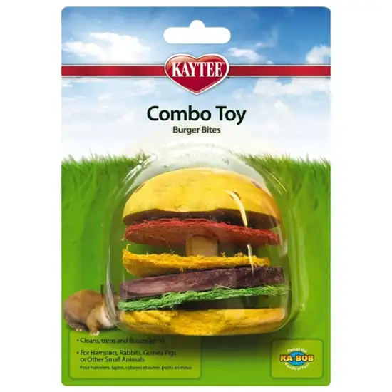 Kaytee Combo Toy - Burger Bites Photo 1