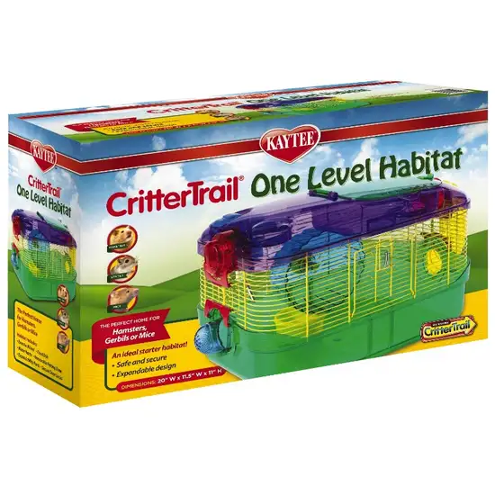 Kaytee CritterTrail One Level Habitat - Multi Colored Photo 3