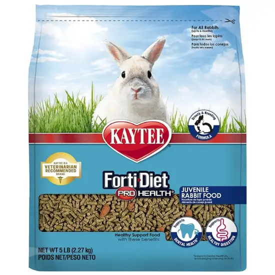 Kaytee Forti-Diet Pro Health Juvenile Rabbit Food Photo 1