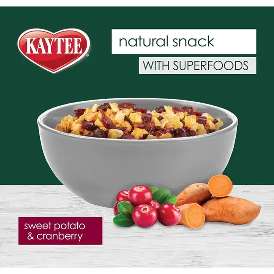 Kaytee Natural Snack with Superfoods Cranberry and Sweet Potato Photo 6