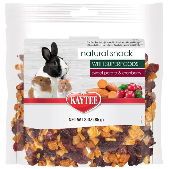 Kaytee Natural Snack with Superfoods Cranberry and Sweet Potato Photo 1