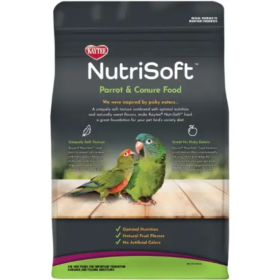 Kaytee NutriSoft Conure and Parrot Food Photo 2