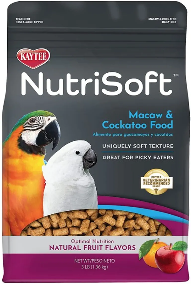 Kaytee NutriSoft Macaw and Cockatoo Food Photo 1