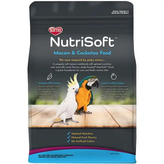 Kaytee NutriSoft Macaw and Cockatoo Food Photo 2