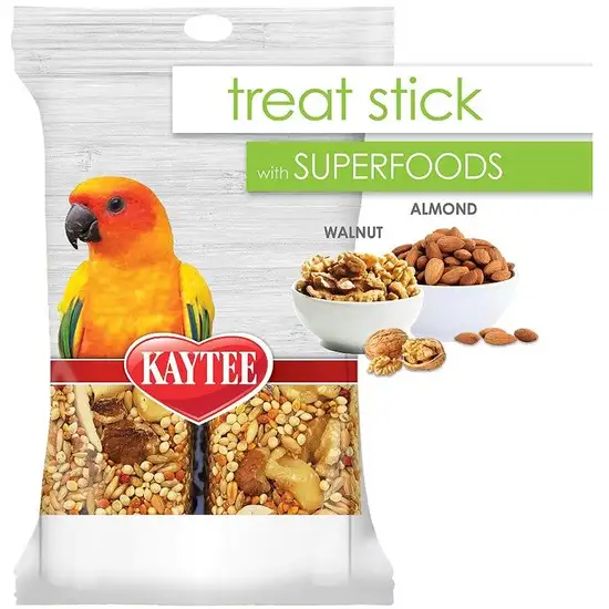 Kaytee Superfoods Avian Treat Stick - Walnut & Almonds Photo 1