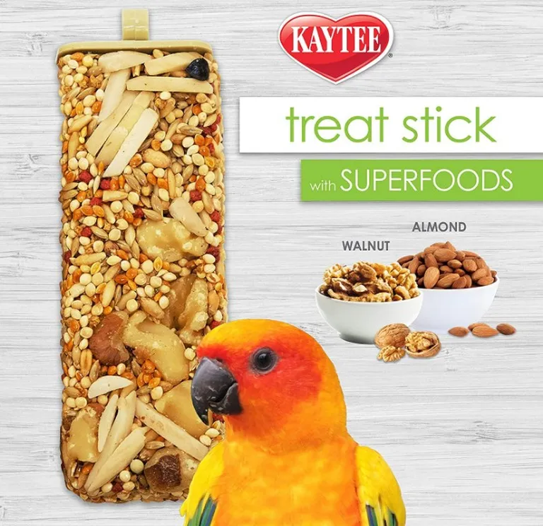 Kaytee Superfoods Avian Treat Stick - Walnut & Almonds Photo 2