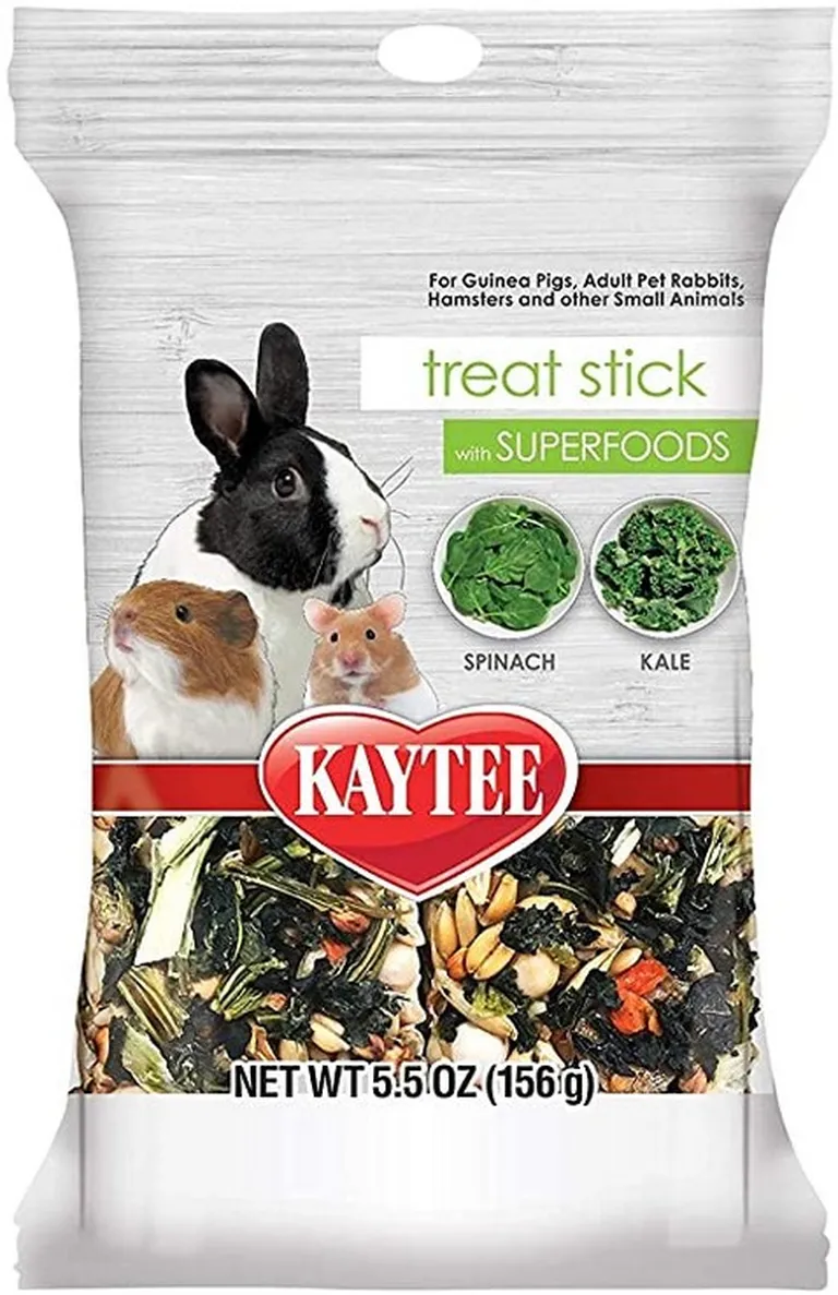 Kaytee Superfoods Small Animal Treat Stick - Spinach & Kale Photo 1