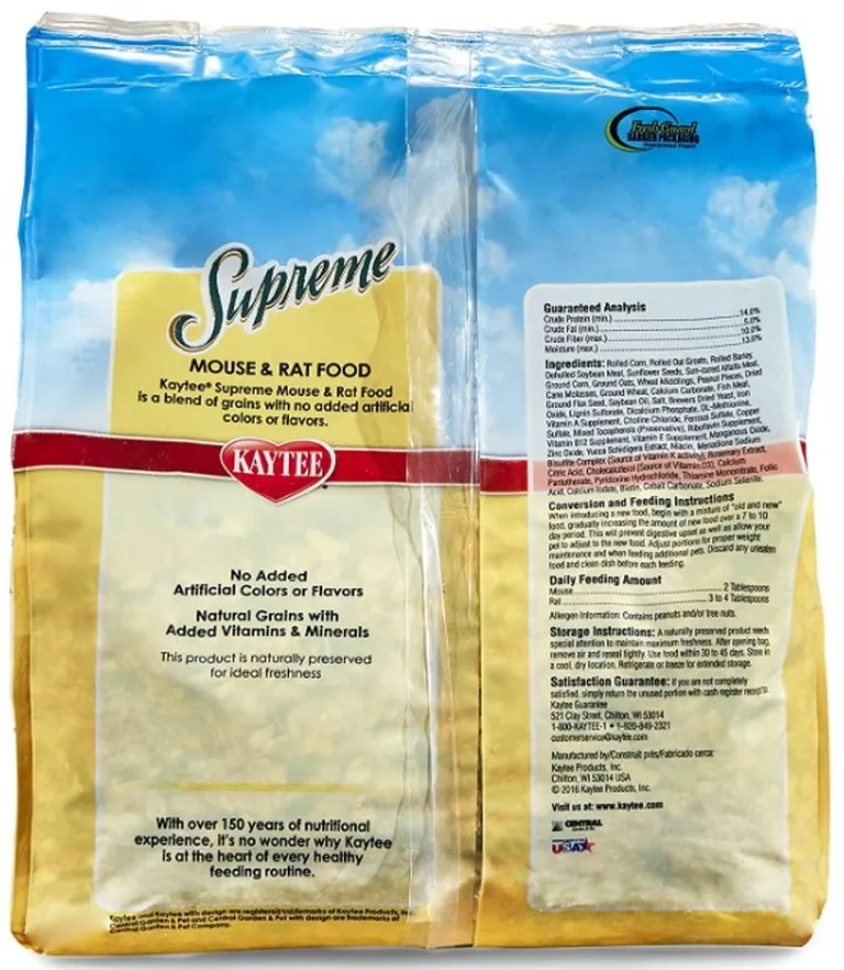 Kaytee Supreme Daily Blend Rat & Mouse Food Photo 2