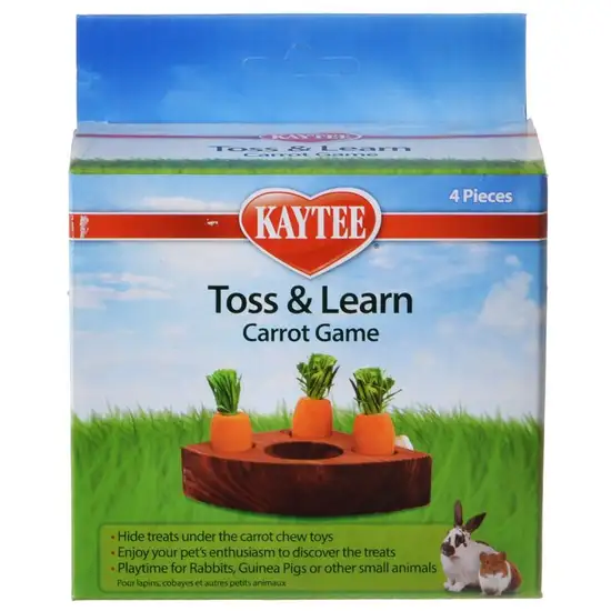 Kaytee Toss & Learn Carrot Game Photo 1