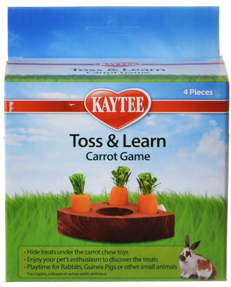 Kaytee Toss & Learn Carrot Game Photo 2