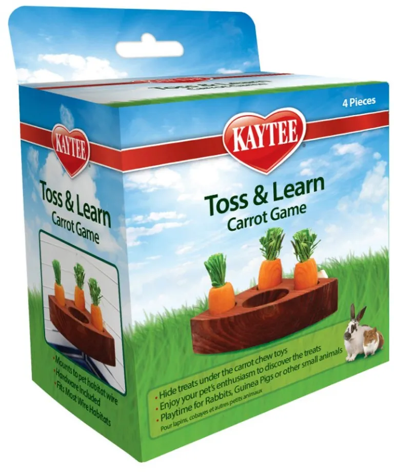 Kaytee Toss & Learn Carrot Game Photo 1