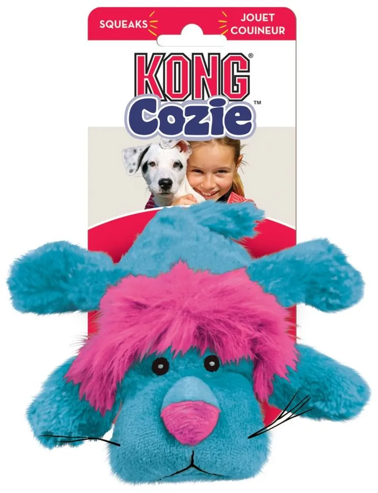 Kong Cozie Plush Toy - King the Lion Photo 1