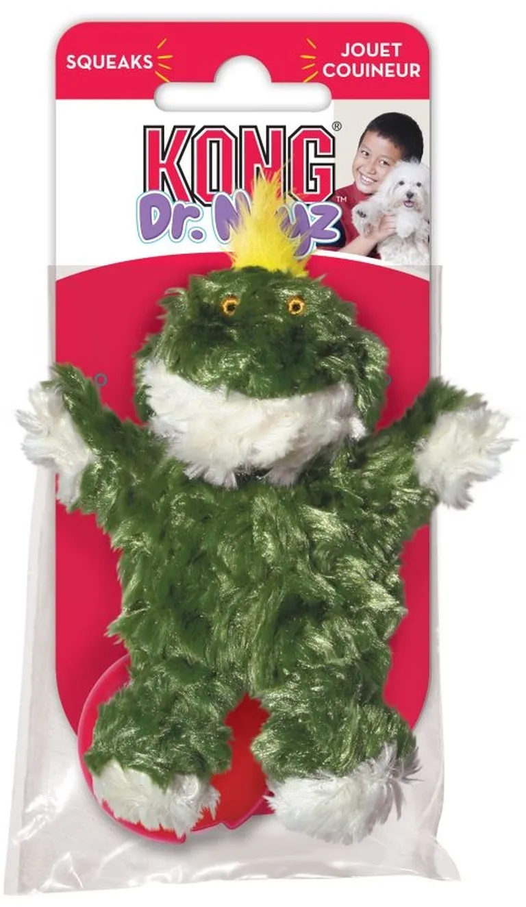 Kong Plush Frog Dog Toy Photo 1