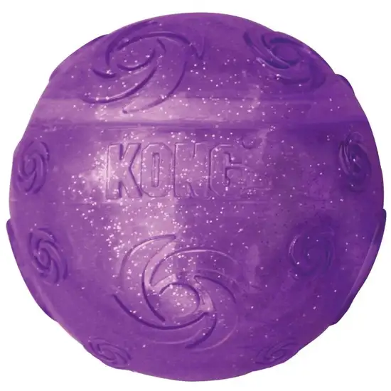 Kong Squeezz Crackle Ball Dog Toy Photo 2