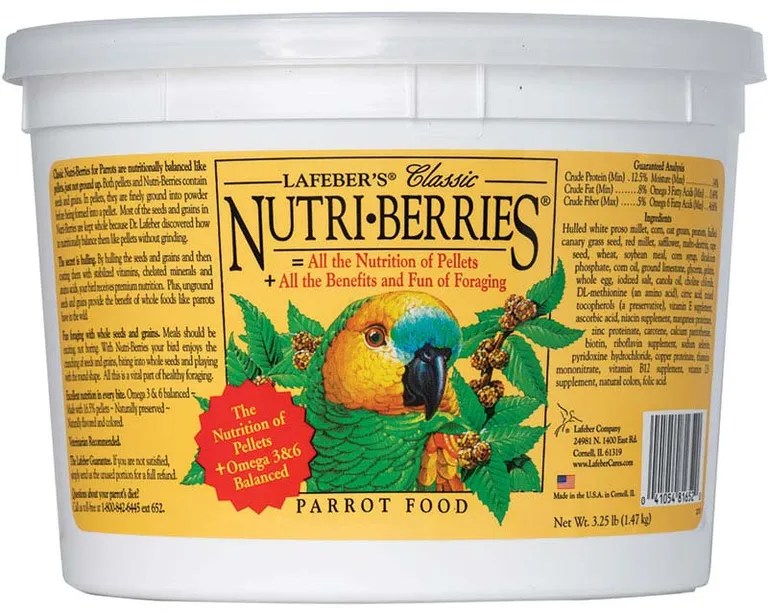 Lafeber Classic Nutri-Berries Parrot Food Photo 1