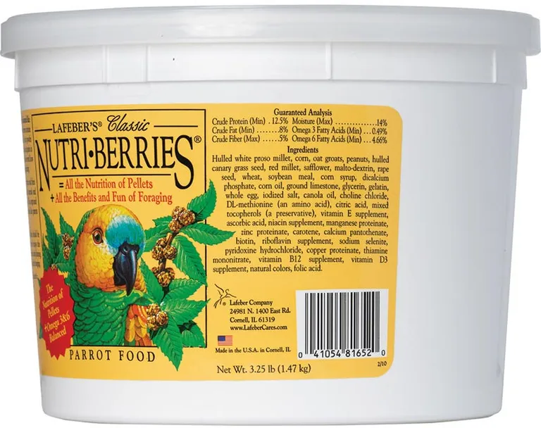 Lafeber Classic Nutri-Berries Parrot Food Photo 3