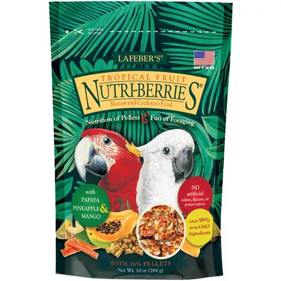 Lafeber Tropical Fruit Nutri-Berries Macaw & Cockatoo Food Photo 1