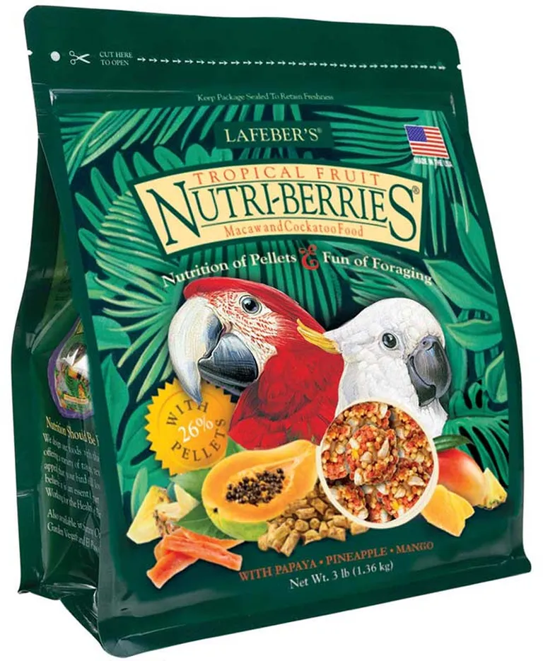 Lafeber Tropical Fruit Nutri-Berries Macaw & Cockatoo Food Photo 3