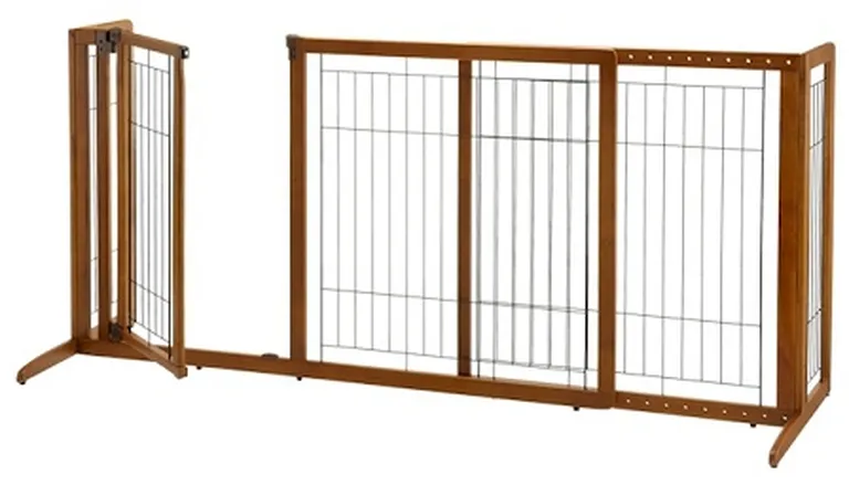 Large Deluxe Freestanding Pet Gate Photo 2