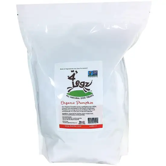 4Legz Organic Pumpkin Crunchy Dog Cookies Photo 1