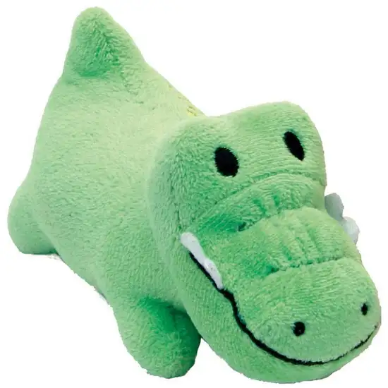 Li'l Pals Ultra Soft Plush Gator Squeaker Toy Photo 1