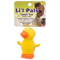 Photo of Lil Pals Latex Duck Dog Toy