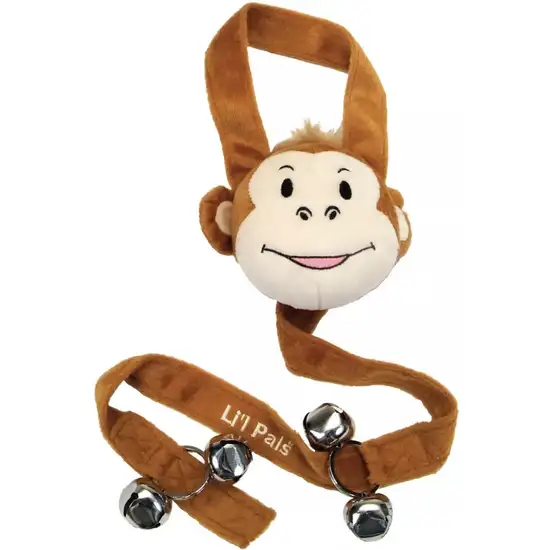 Lil Pals Potty Training Bells for Dogs Monkey Photo 1