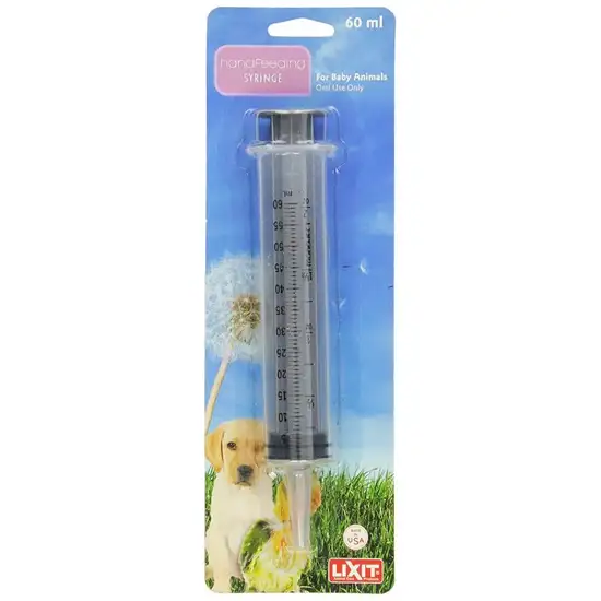 Lixit Hand Feeding Syringe for Baby Animals Photo 1