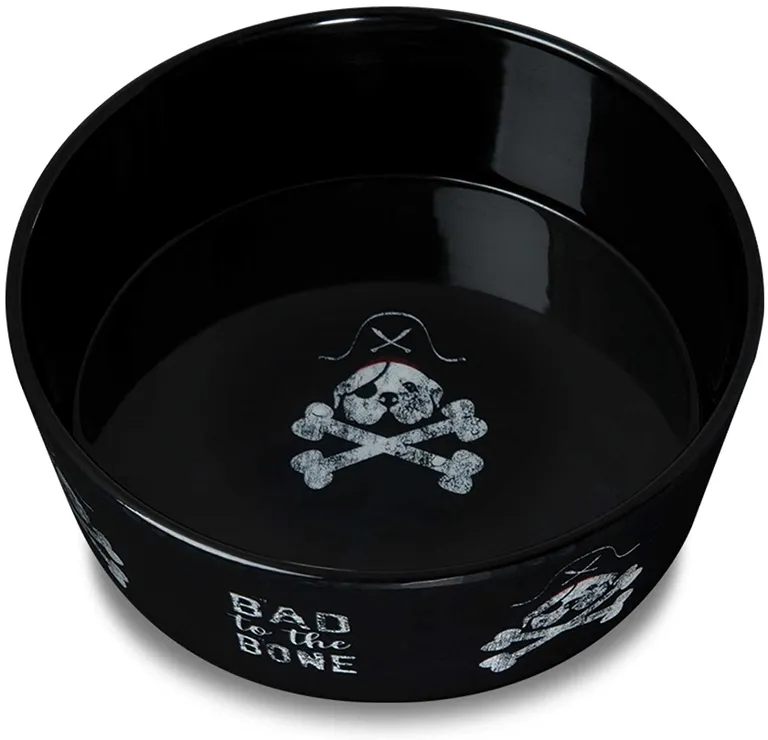 Loving Pets Dolce Moderno Bowl Bad to the Bone Design Photo 2