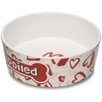 Photo of Loving Pets Dolce Moderno Bowl Spoiled Red Heart Design