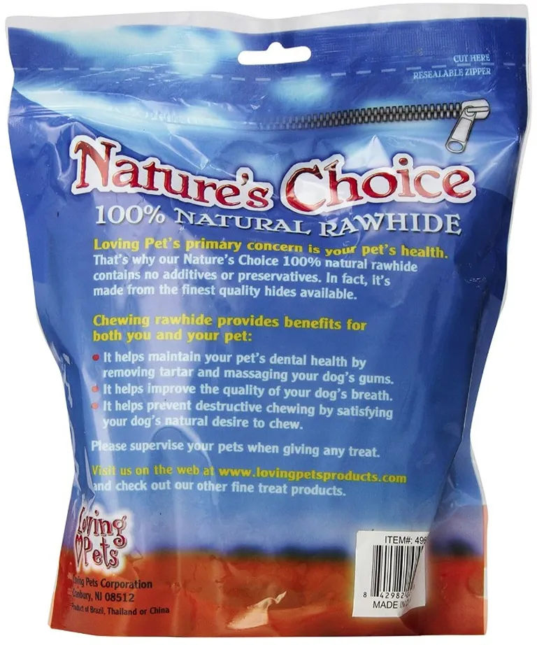 Loving Pets Nature's Choice Rawhide Munchy Stick Value Pack Photo 2