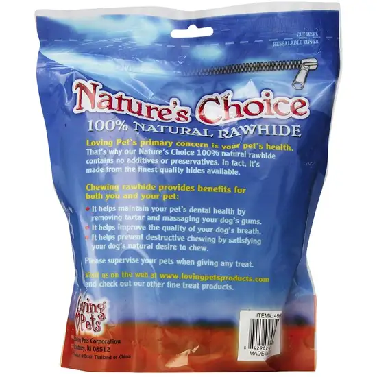 Loving Pets Nature's Choice Rawhide Munchy Stick Value Pack Photo 2