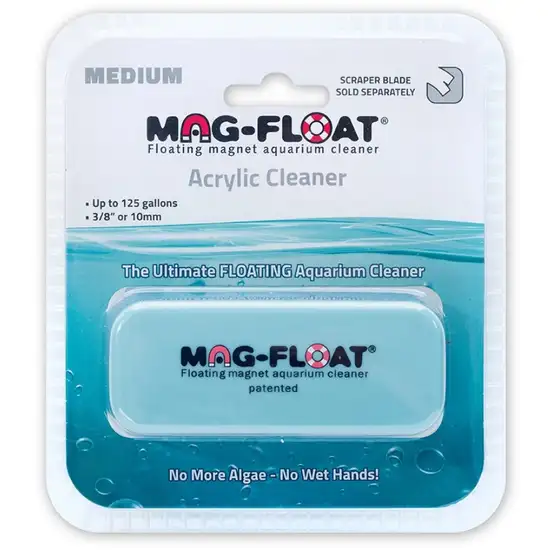 Mag Float Floating Magnetic Aquarium Cleaner - Acrylic Photo 1