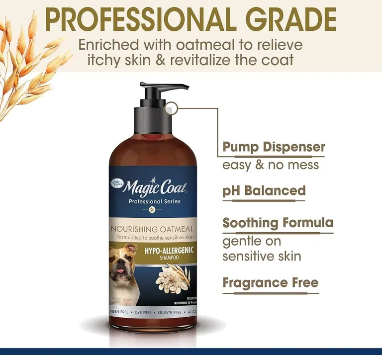 Magic Coat Professional Series Nourishing Oatmeal Hypo-Allergenic Dog Shampoo Photo 4