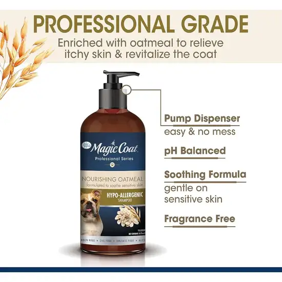 Magic Coat Professional Series Nourishing Oatmeal Hypo-Allergenic Dog Shampoo Photo 4