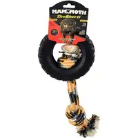 Photo of Mammoth Tirebiter II Dog Toy with Rope Medium