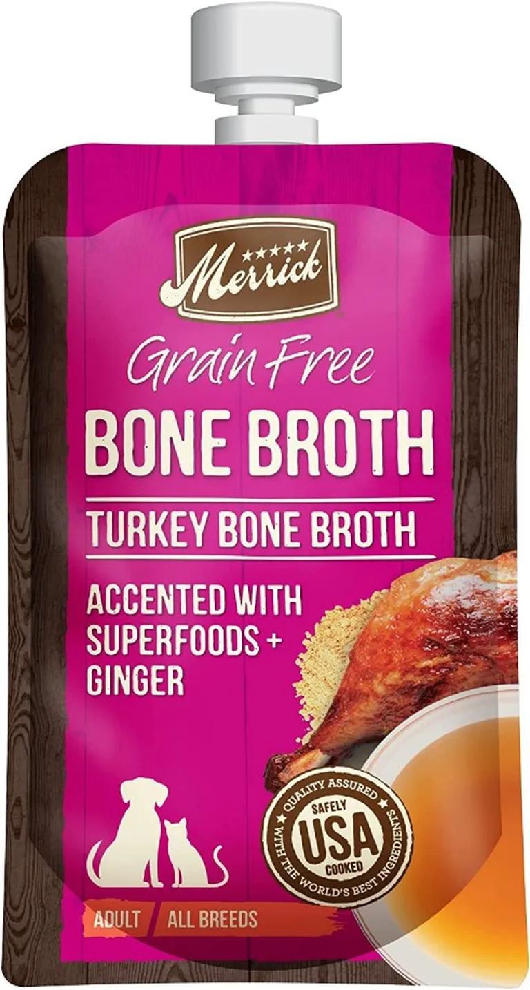 Merrick Grain Free Bone Broth Turkey Recipe Photo 1