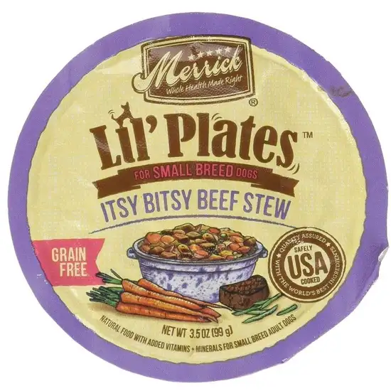 Merrick Lil Plates Grain Free Itsy Bitsy Beef Stew Photo 1