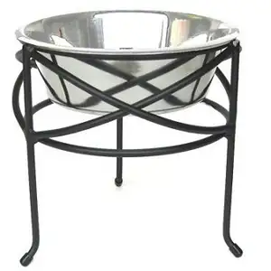 Photo of Mesh Elevated Dog Bowl - Large